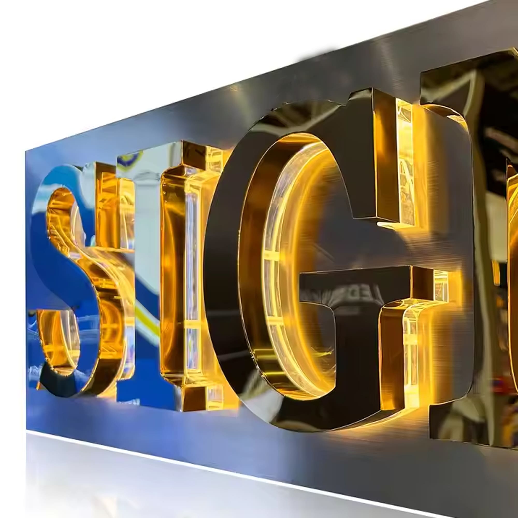 Custom Stainless Steel Letters